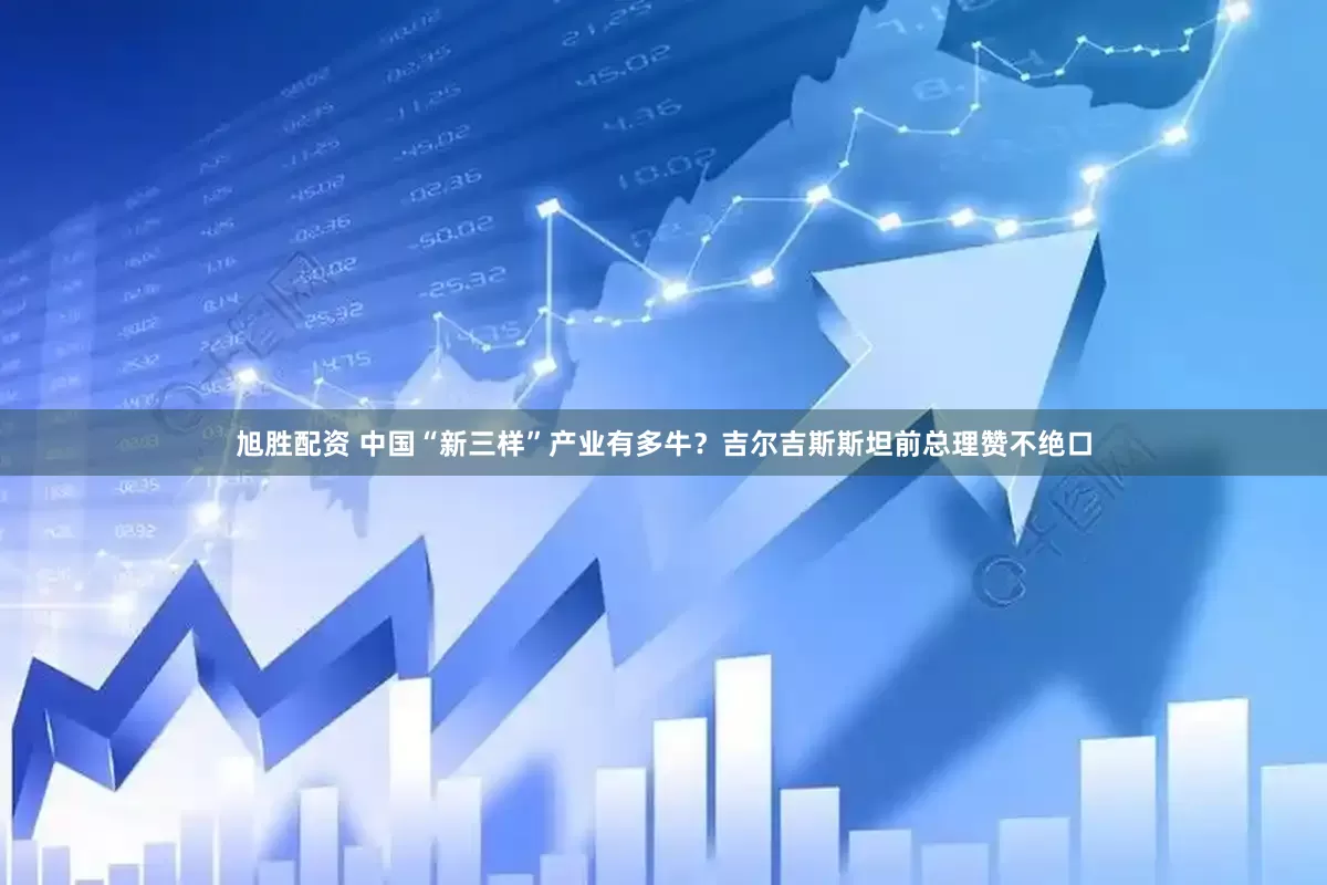 旭胜配资 中国“新三样”产业有多牛？吉尔吉斯斯坦前总理赞不绝口